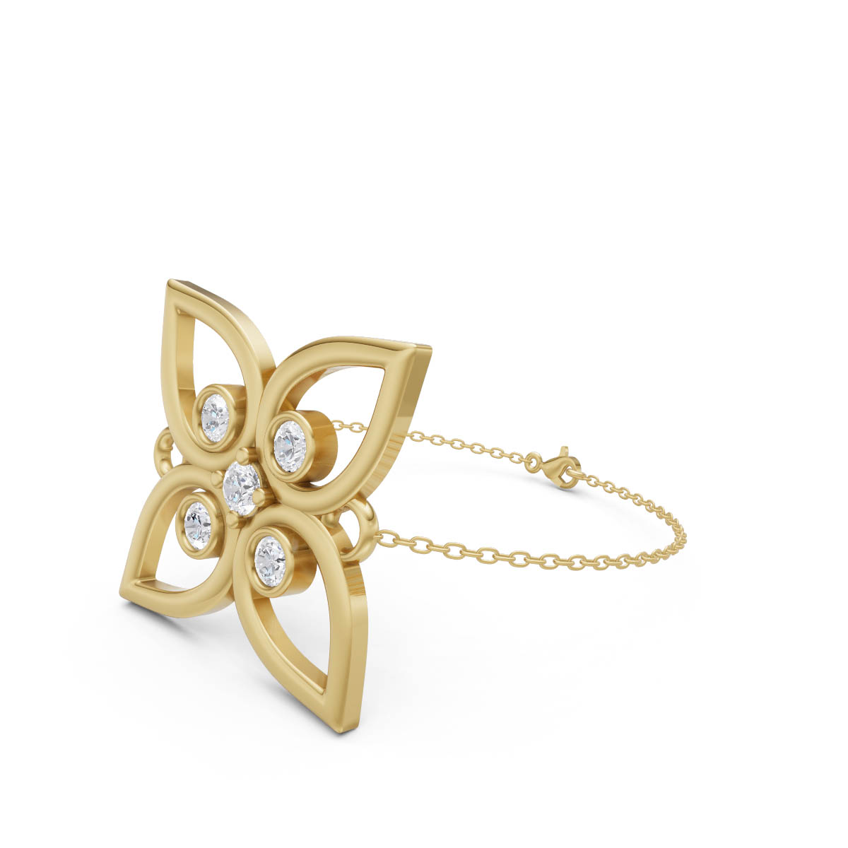 Celestial Bloom Rakhi view 2