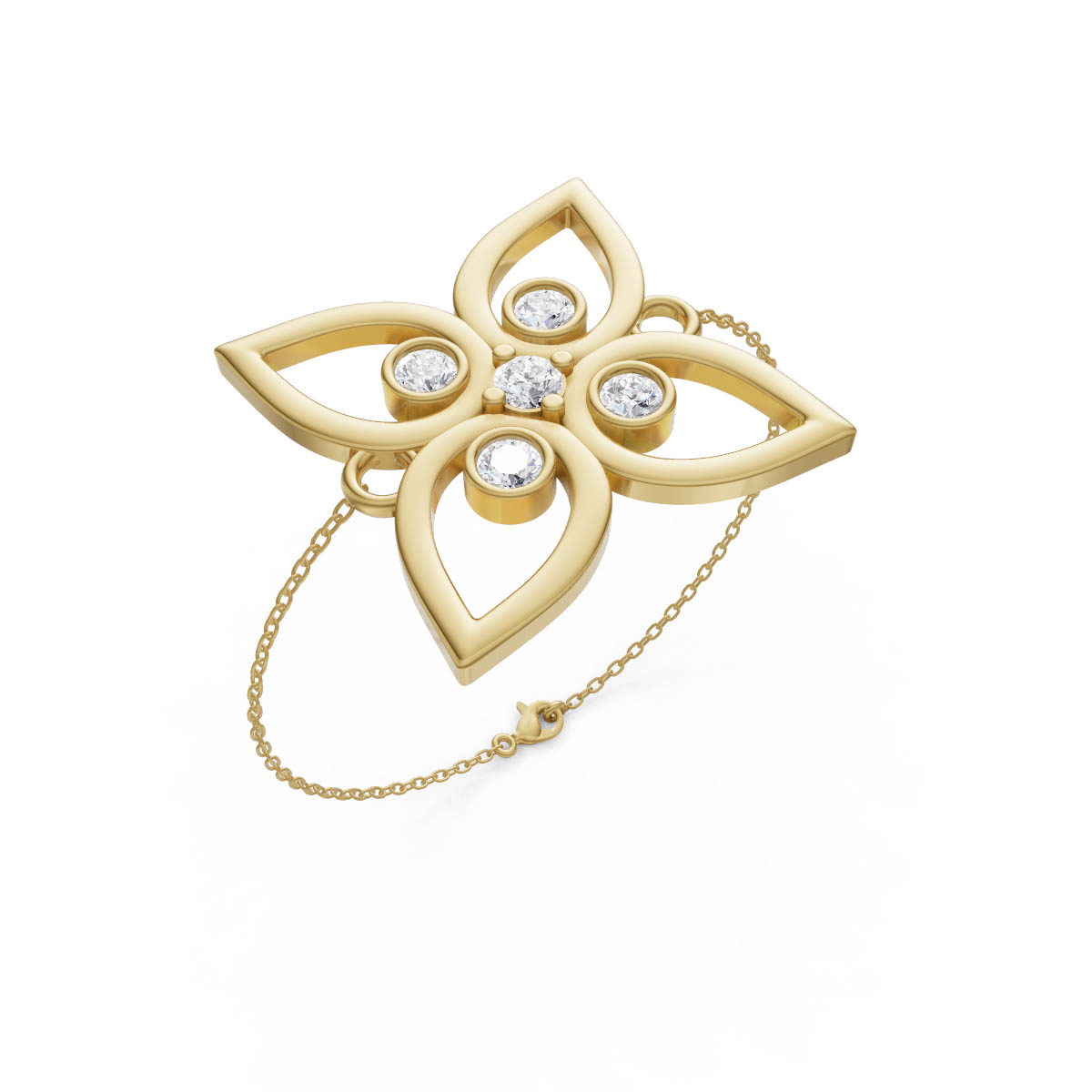 Celestial Bloom Rakhi view 3