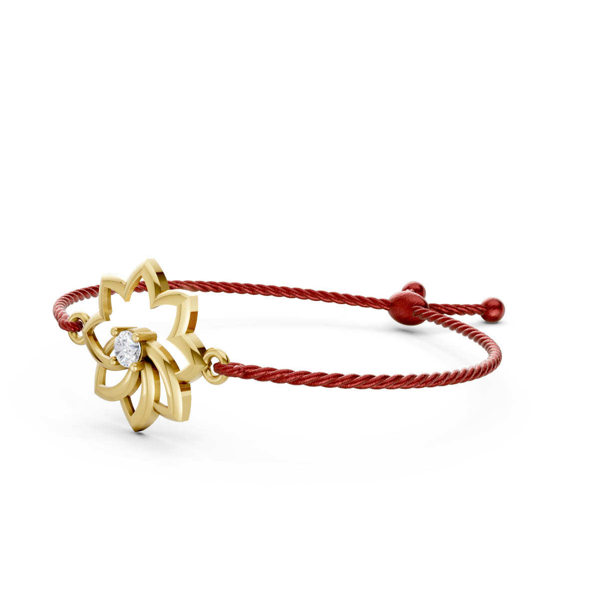 Lotus Bloom Rakhi view 2
