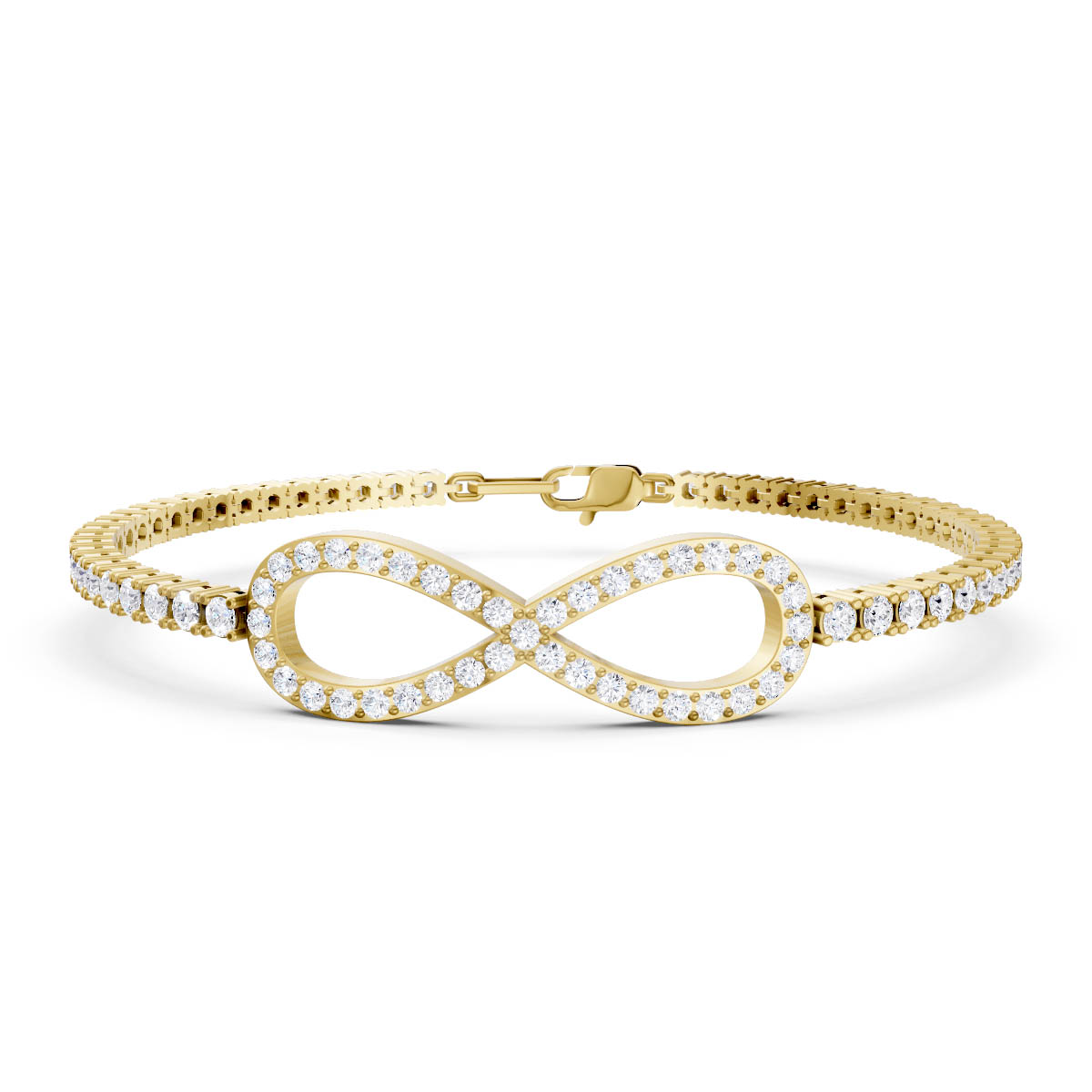 Eternal Infinity Diamond Bracelet view 2