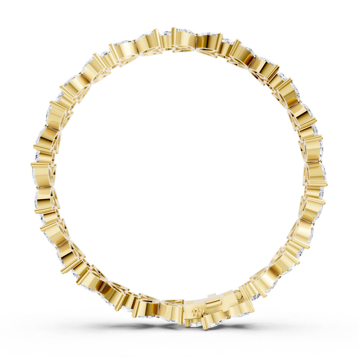 Floral Marquise Spark Bracelet view 4