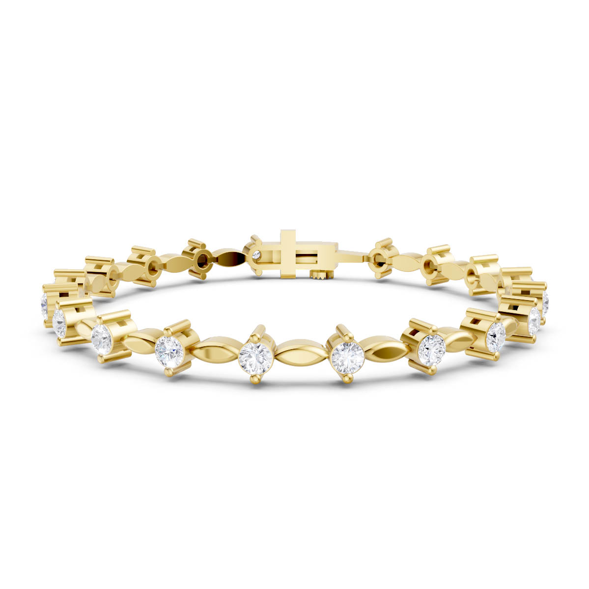 Twisted Grace Stone Bracelet view 2