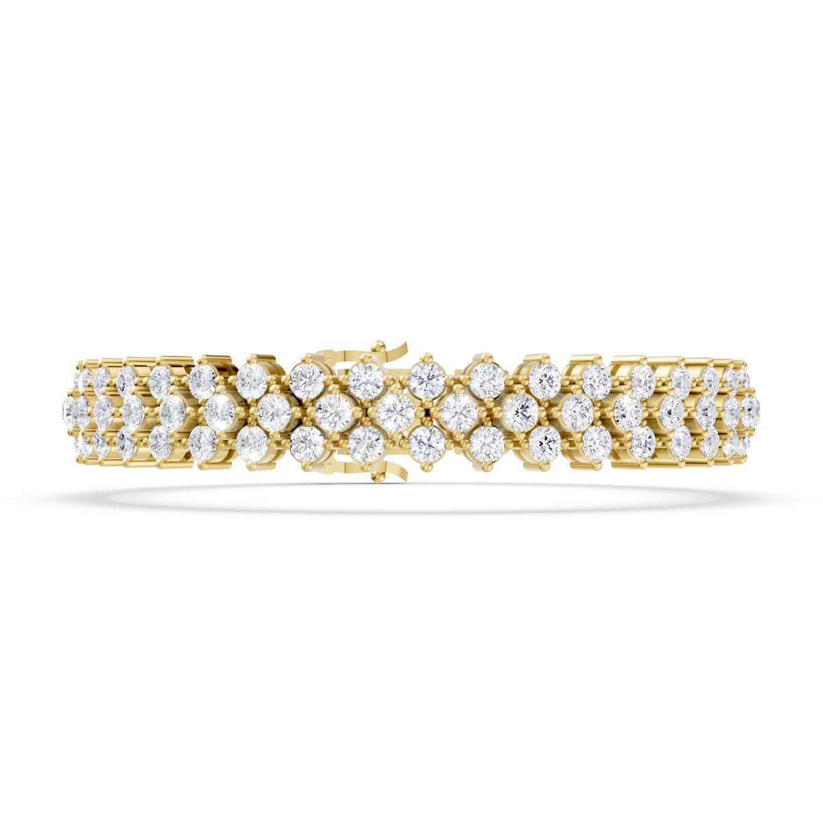 Double Row Diamond Bracelet