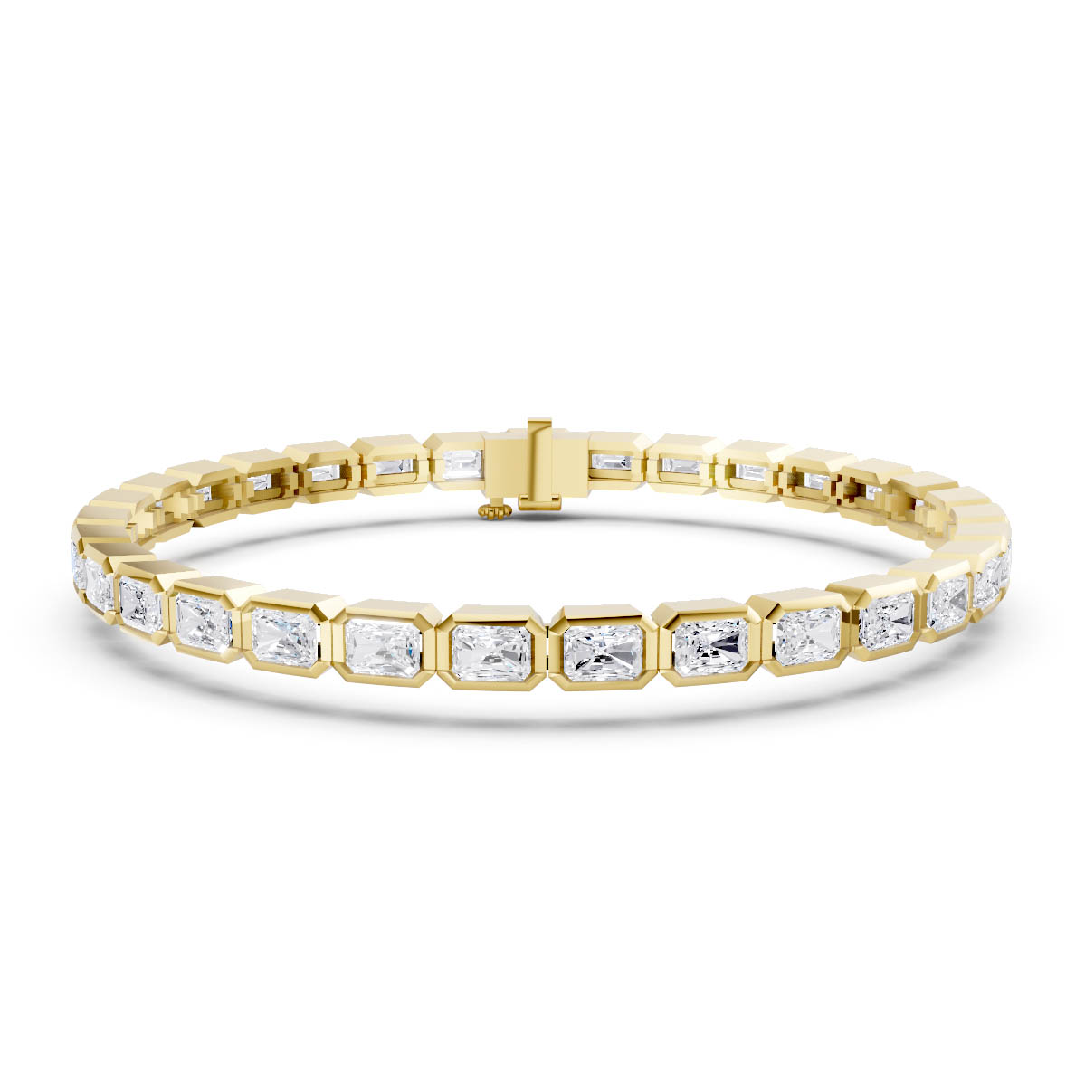Regal Emerald Link Bracelet view 2