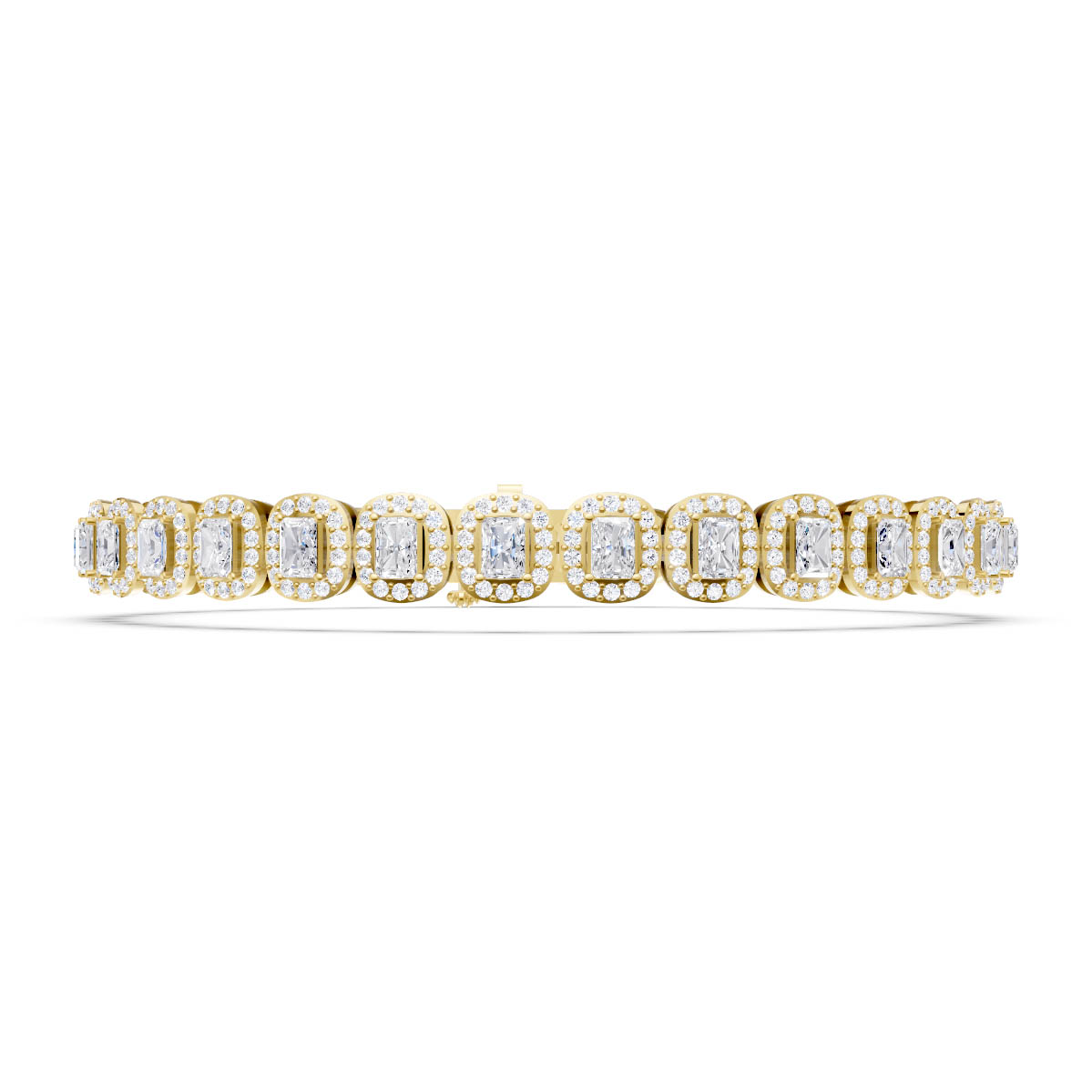 Regal Halo Link Bracelet