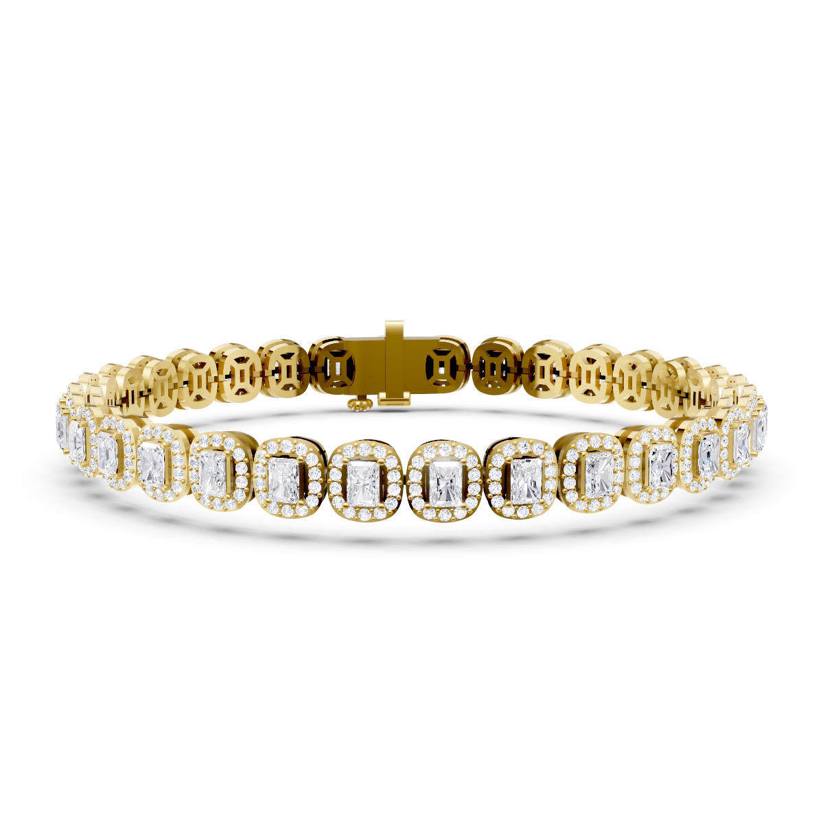 Regal Halo Link Bracelet view 2