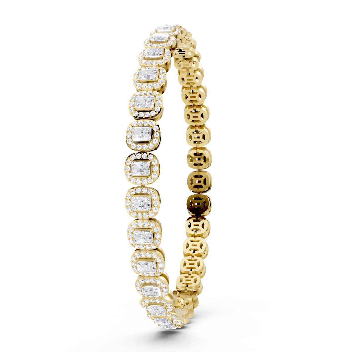 Regal Halo Link Bracelet view 3