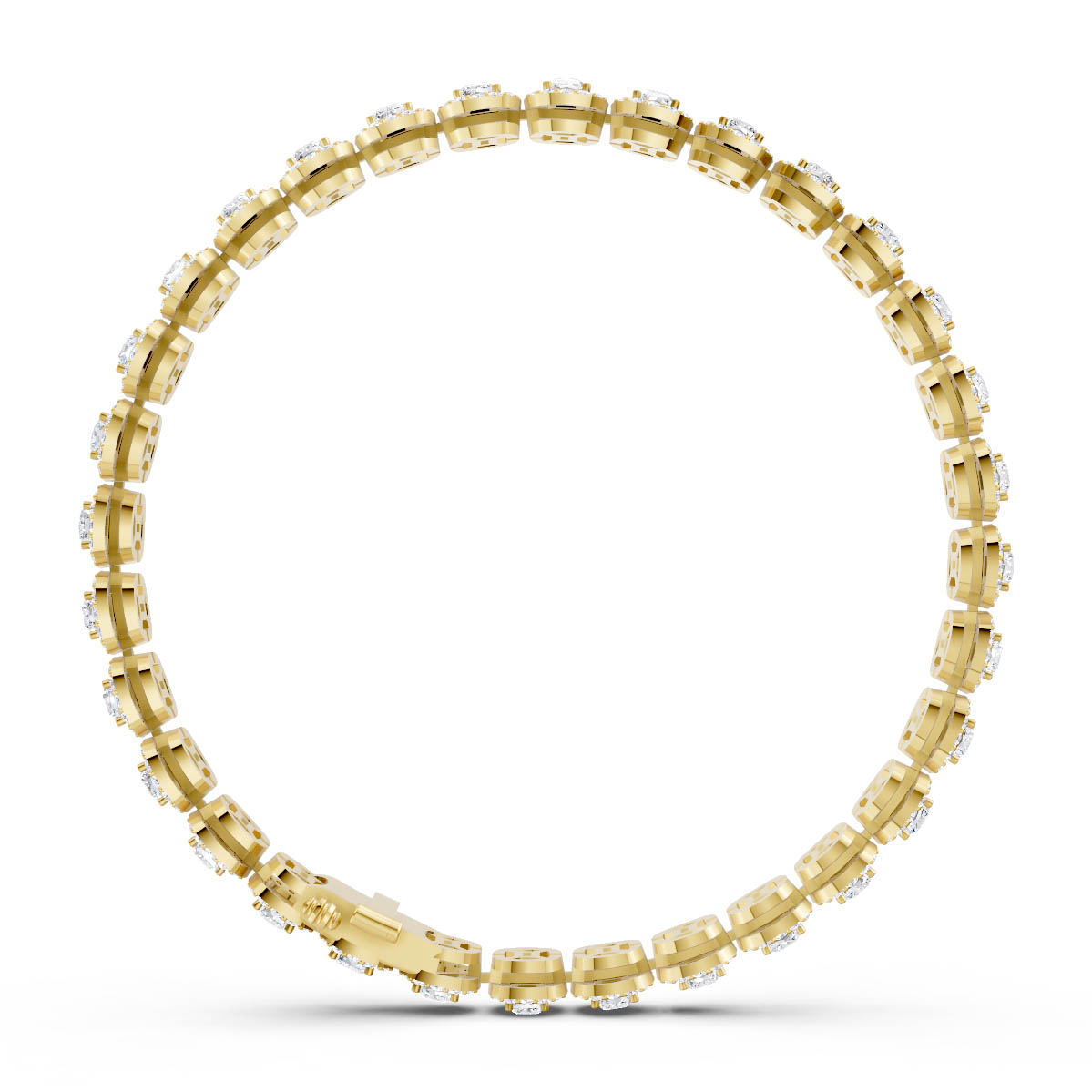 Regal Halo Link Bracelet view 4