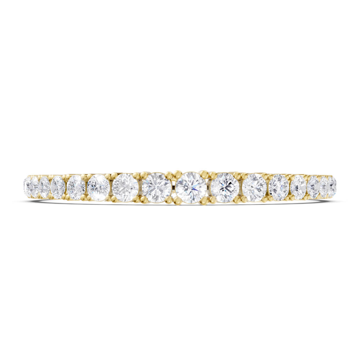 Radiant Solitaire Line Bracelet