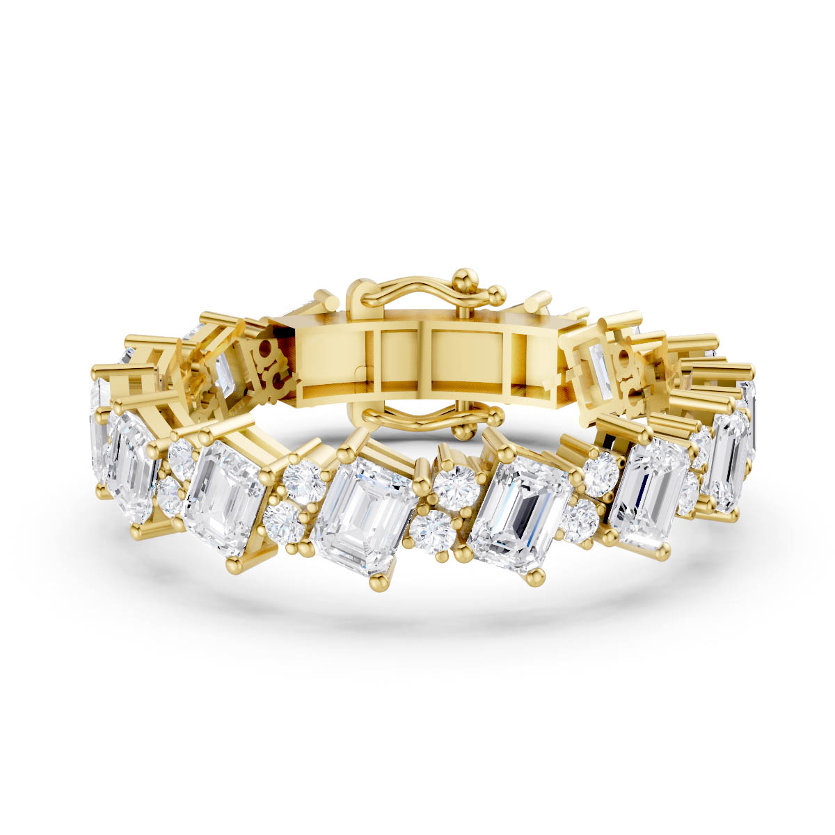 Emerald Luxe Link Bracelet view 2
