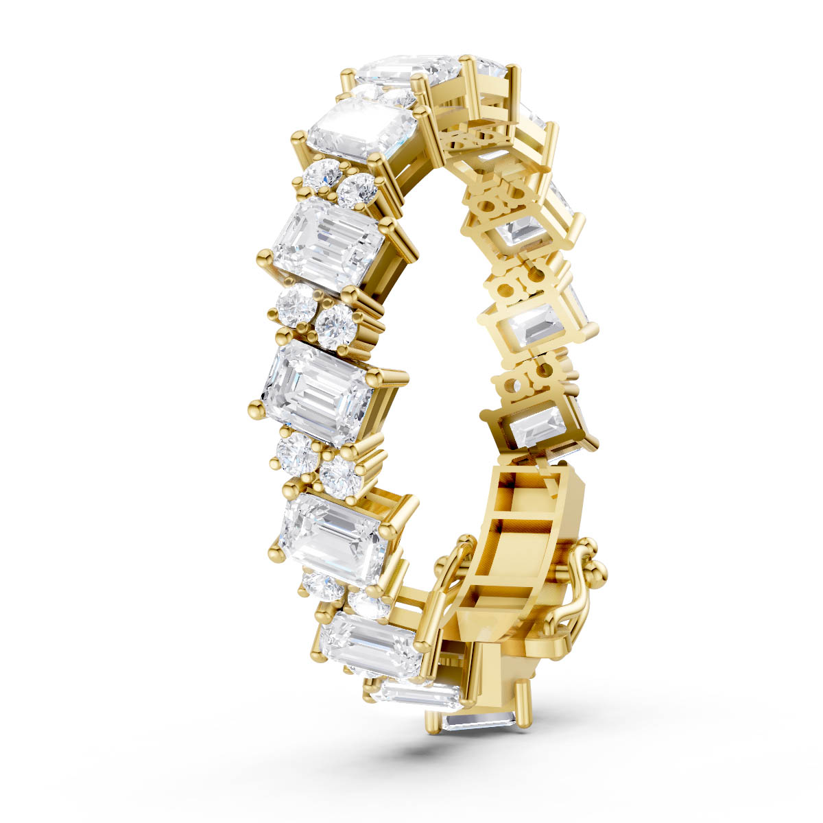 Emerald Luxe Link Bracelet view 3