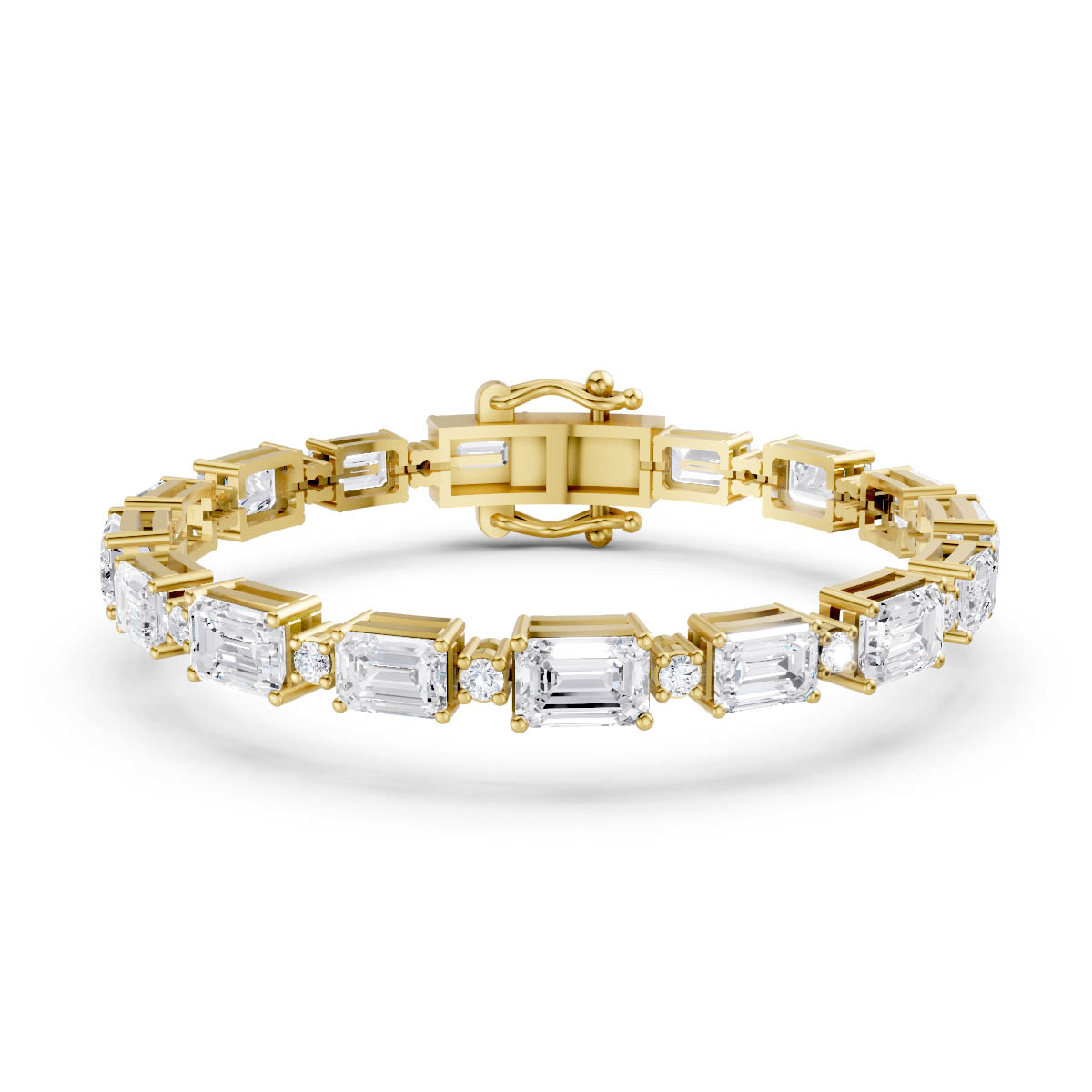 Emerald Cascade Luxe Bracelet view 2