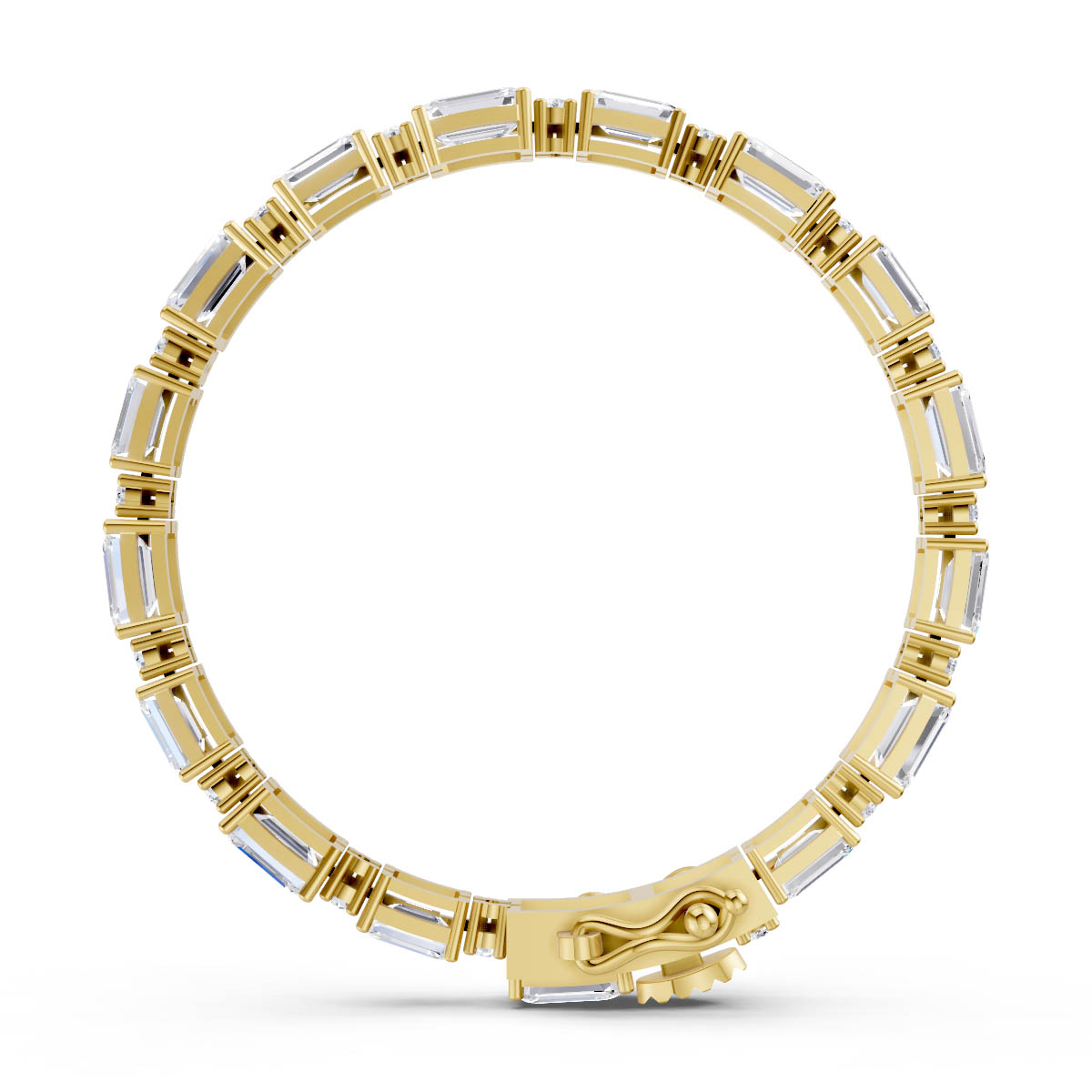 Emerald Cascade Luxe Bracelet view 4