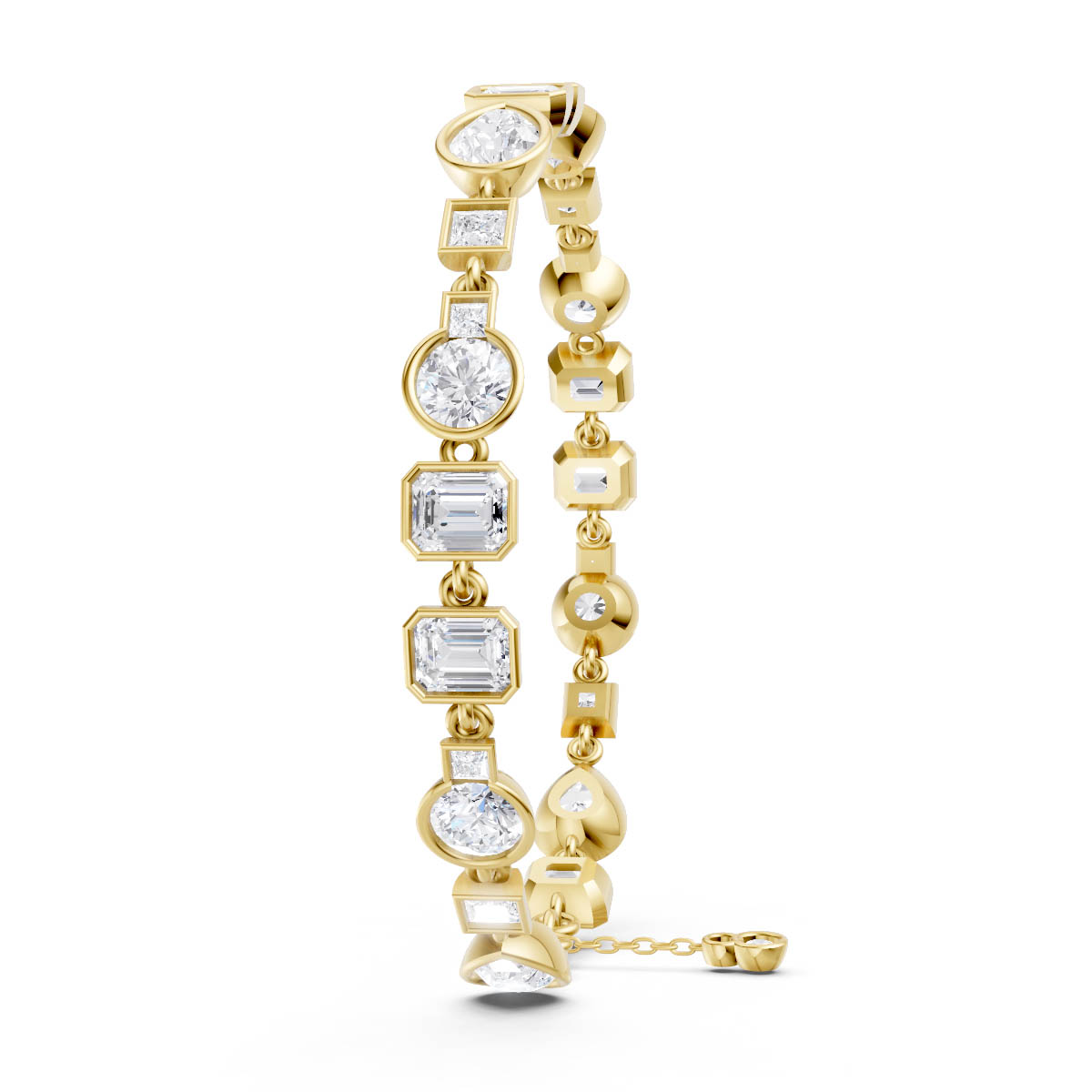Eclectic Radiance Link Bracelet view 3