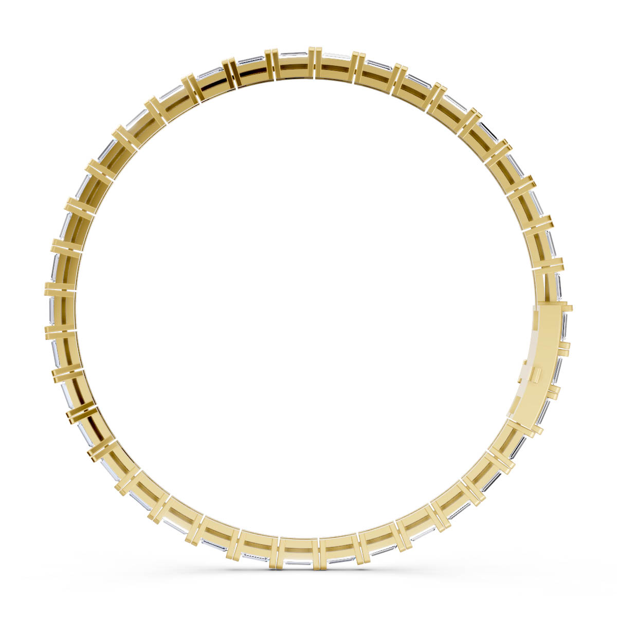 Minimalist Baguette Grace Bracelet view 4