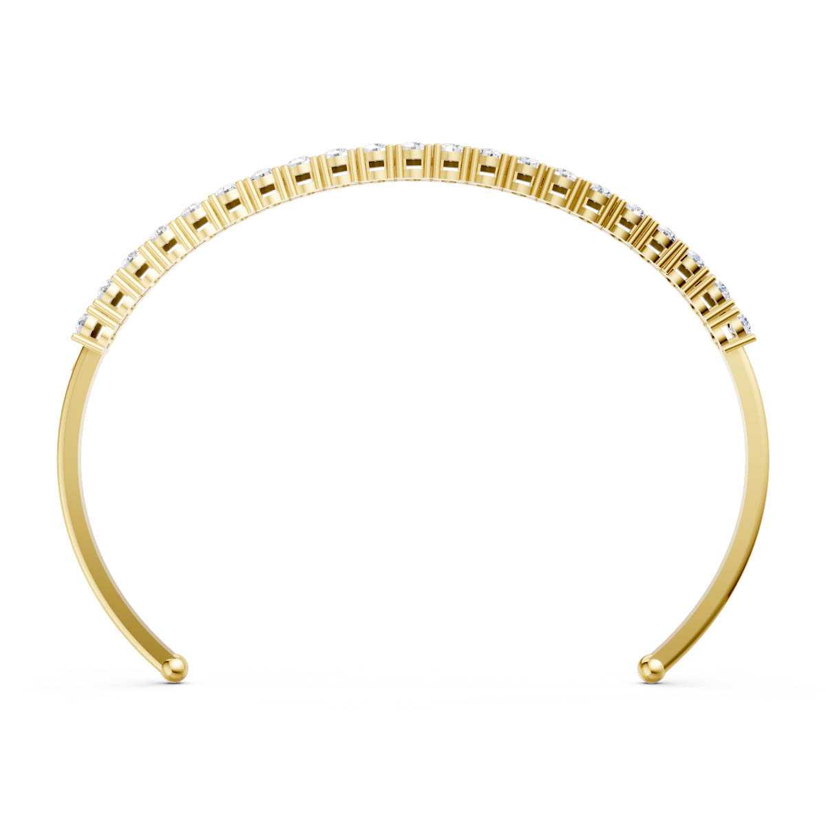 Graduated Diamond Bar Bracelet view 4