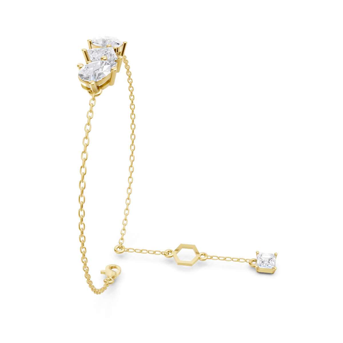 Multi Shape Cluster Bracelet view 3