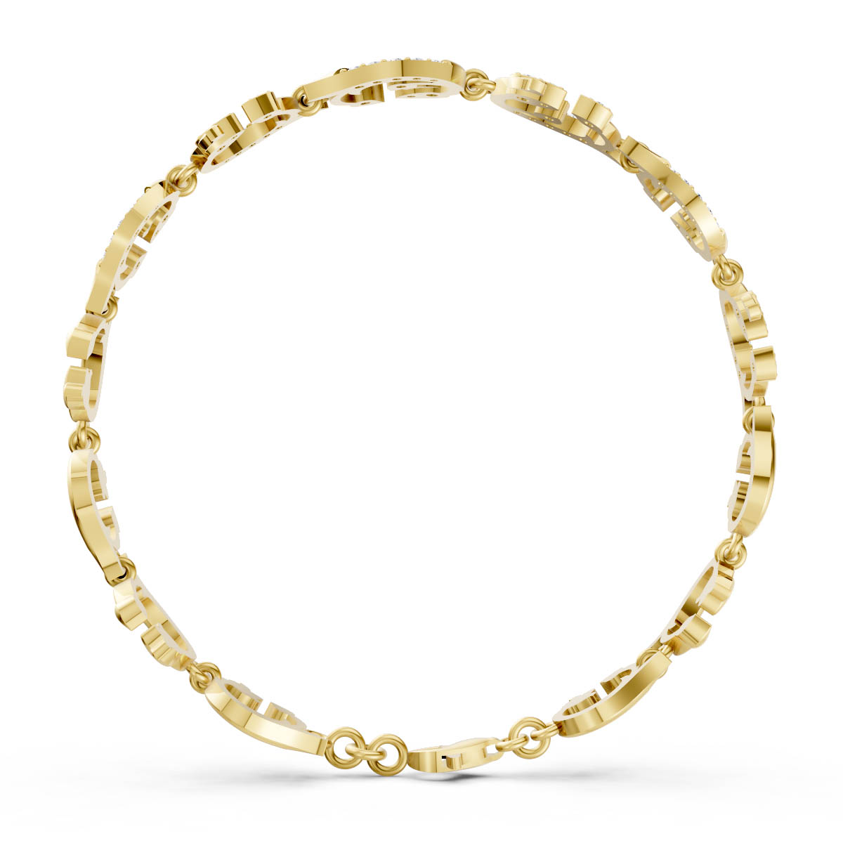 Ornate Filigree Scroll Bracelet view 4