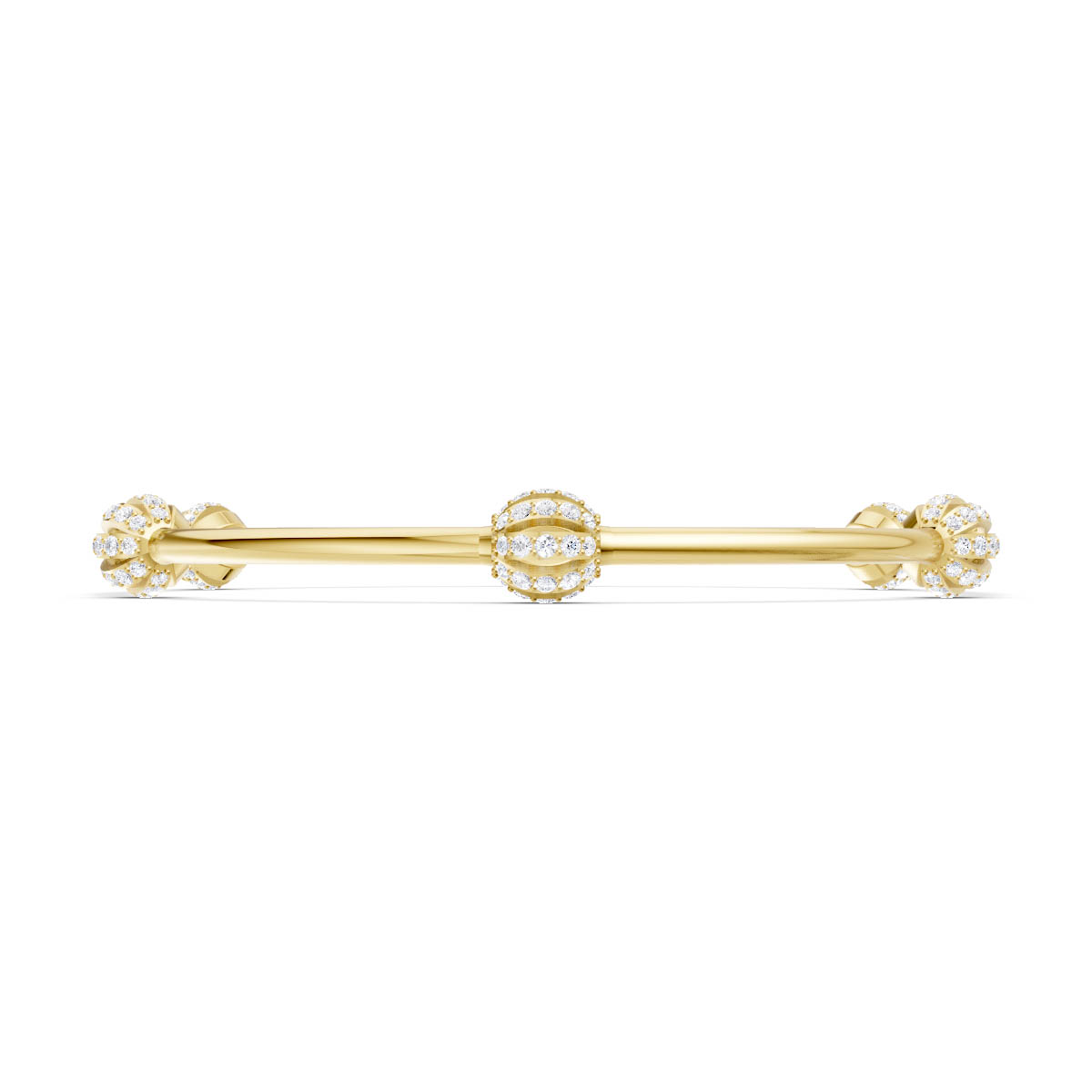 Diamond Beaded Station Bracelet