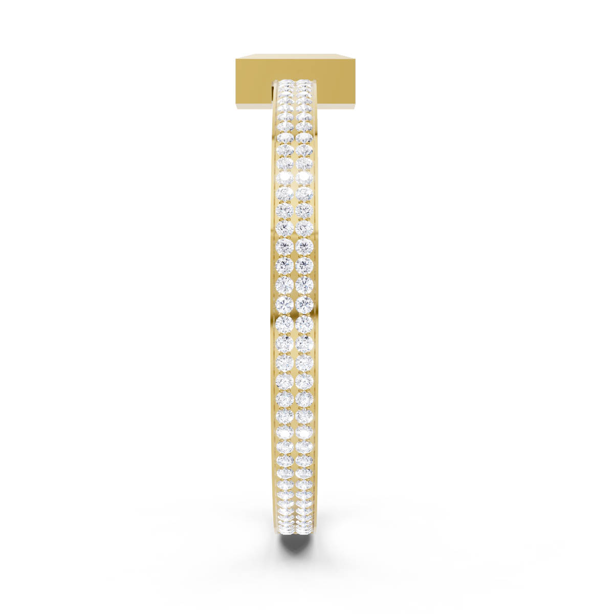Diamond Accent T Bangle view 3