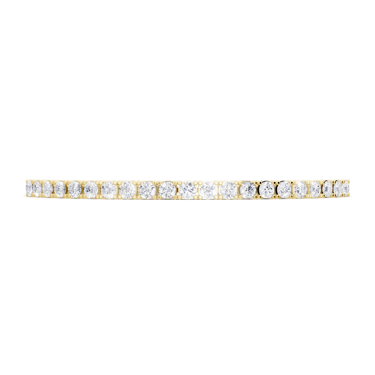 Classic Diamond Tennis Cuff