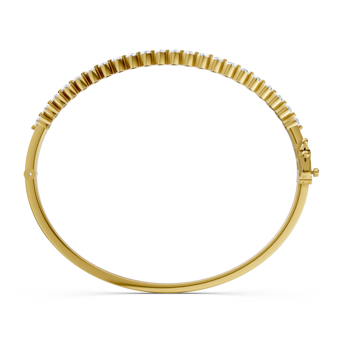 Classic Diamond Tennis Bangle view 4