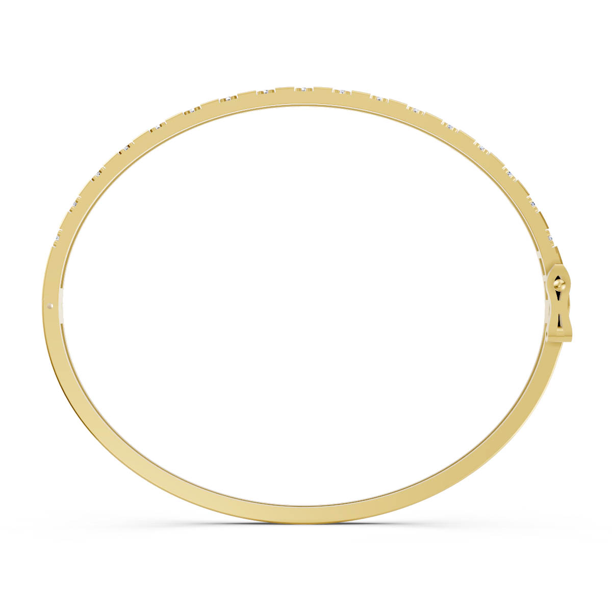 Diamond Multi Row Bangle view 4