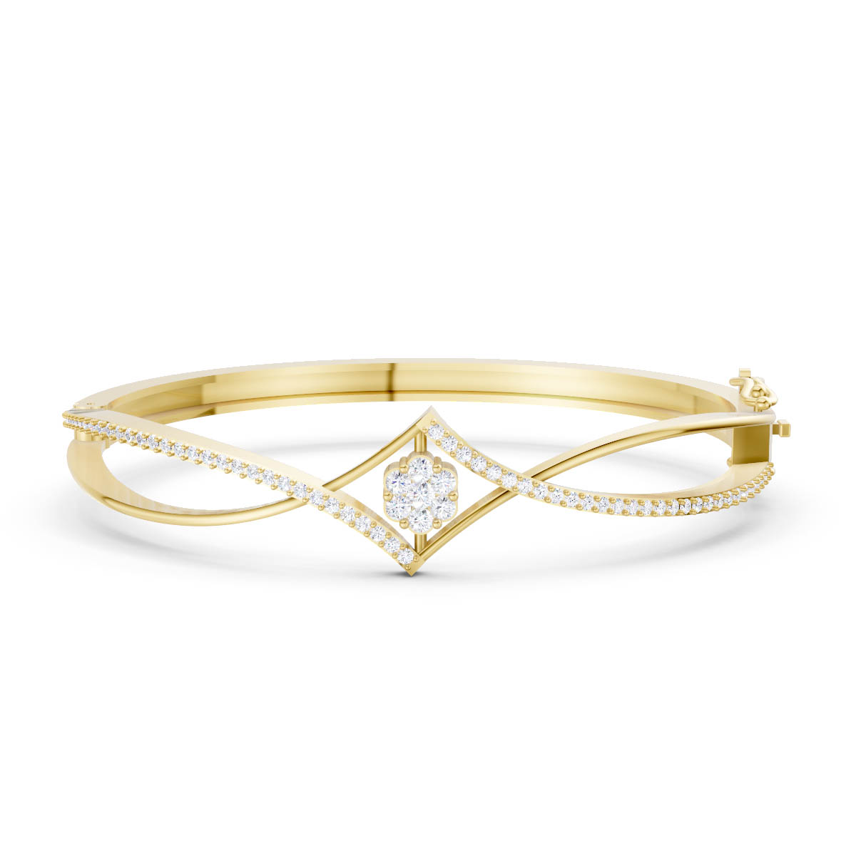 Diamond Kite Motif Bangle view 2