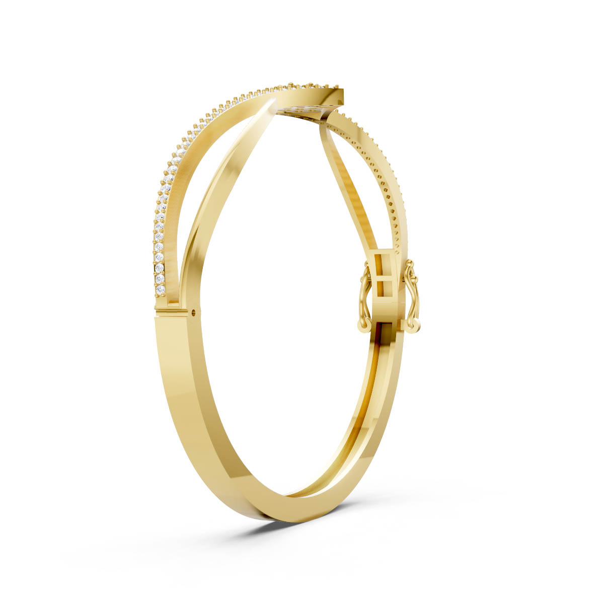 Diamond Kite Motif Bangle view 3