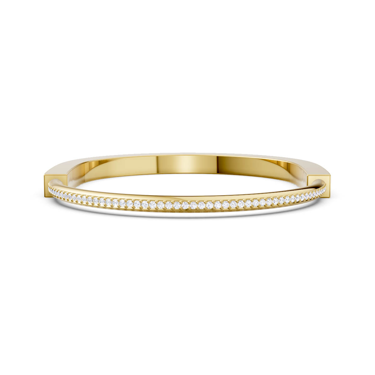 Diamond Accent Statement Bangle view 2