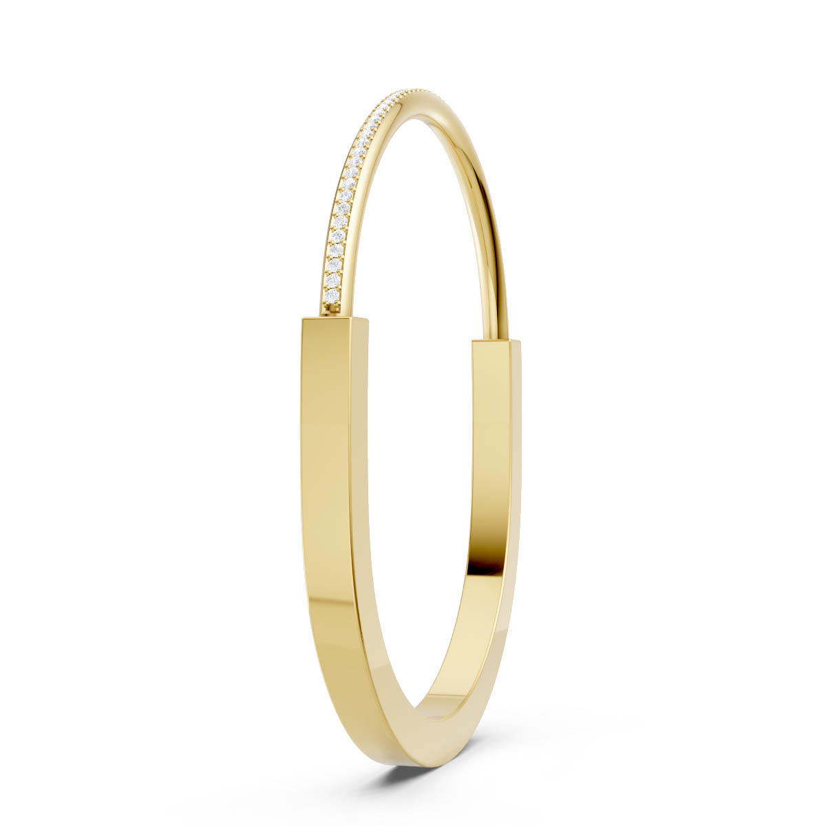 Diamond Accent Statement Bangle view 3