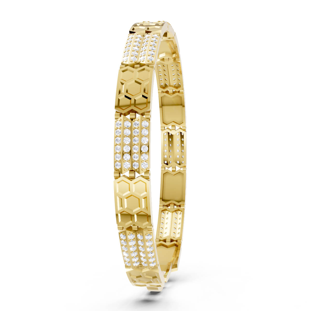 Honeycomb Luxe Bracelet view 3