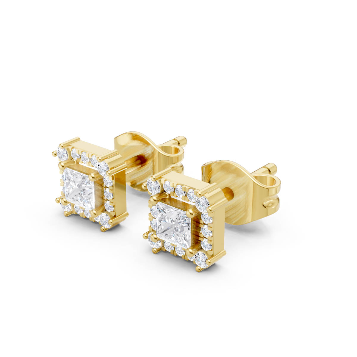 Royal Princess Halo Studs view 2