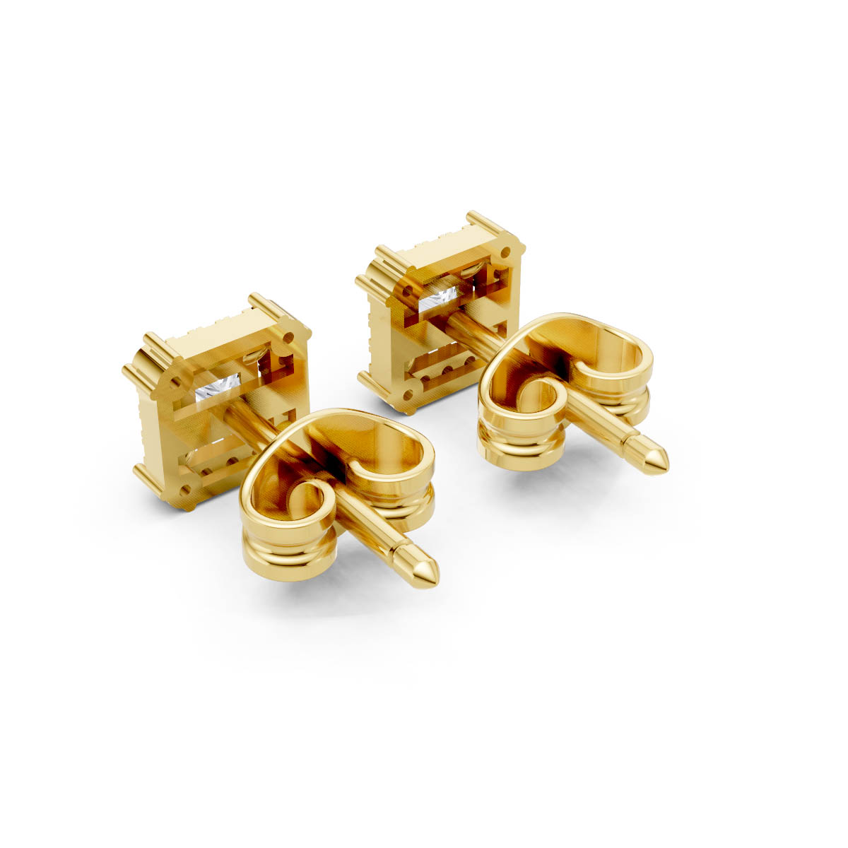 Royal Princess Halo Studs view 3