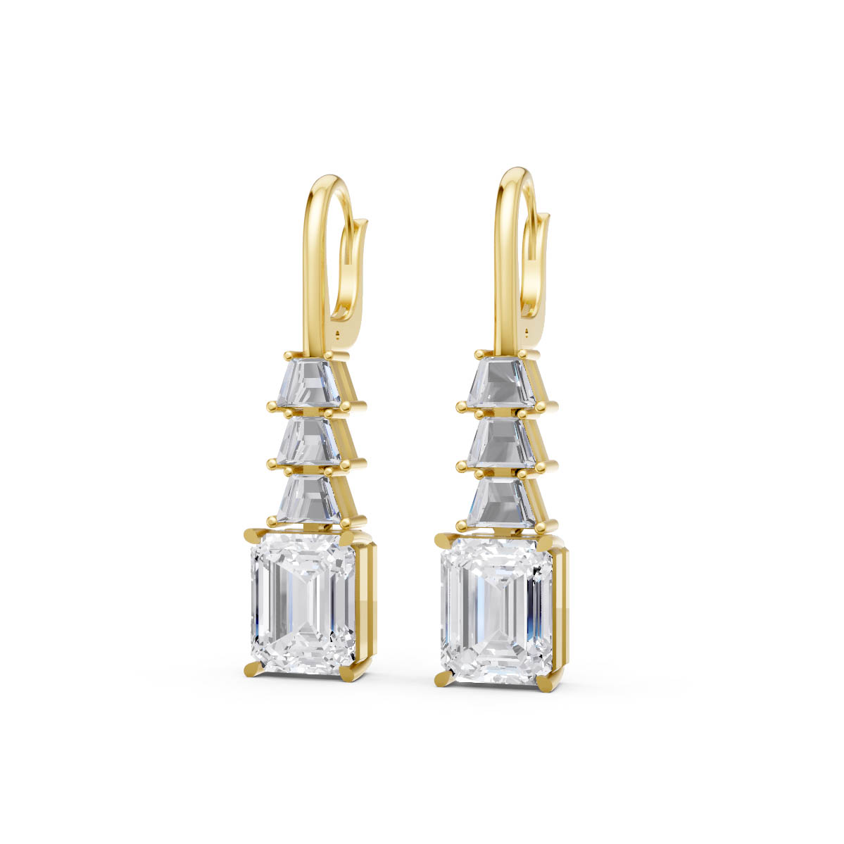 Emerald Grace Drop Earrings