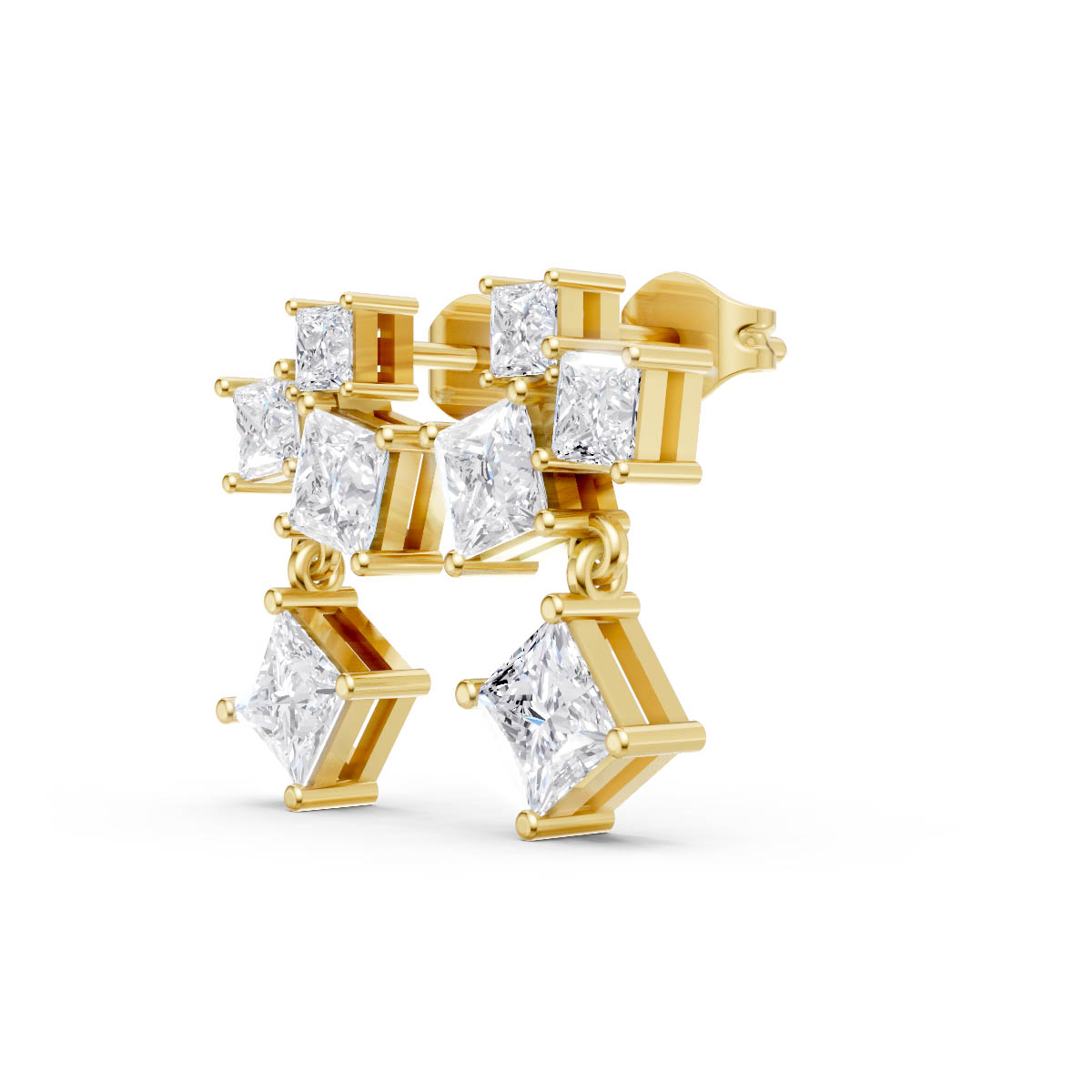 Geometric Princess Cluster Drop view 2