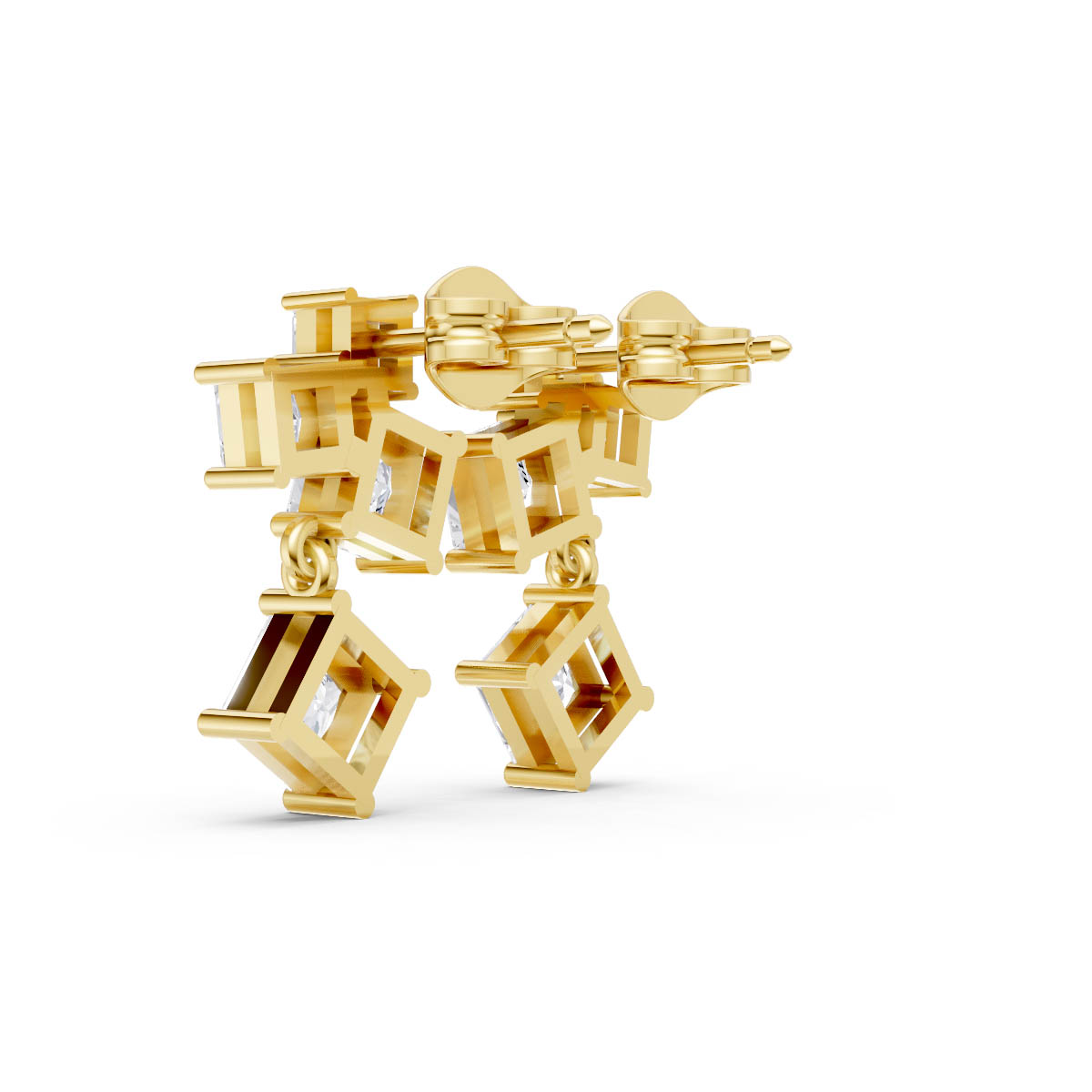 Geometric Princess Cluster Drop view 3