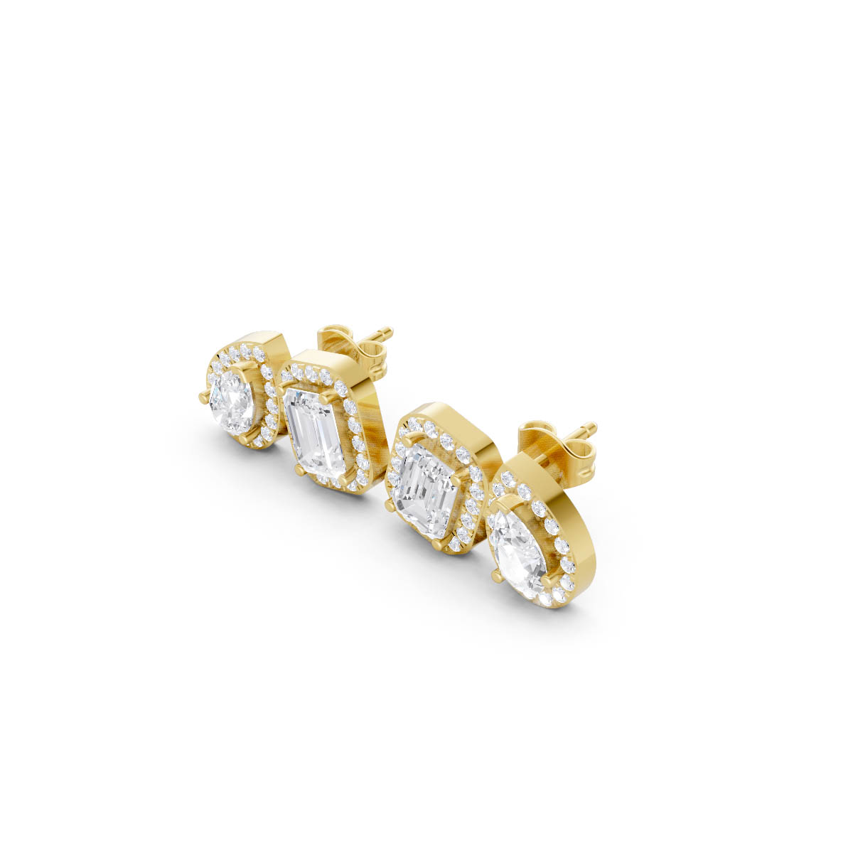 Dual Shape Halo Studs view 2