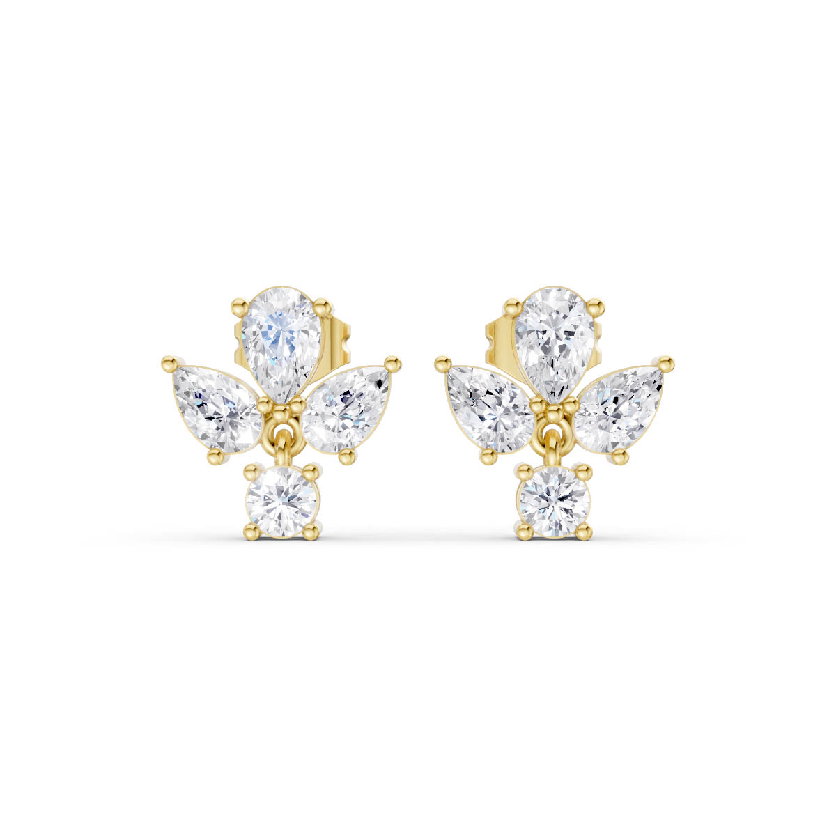 Floral Pear Cluster Drop