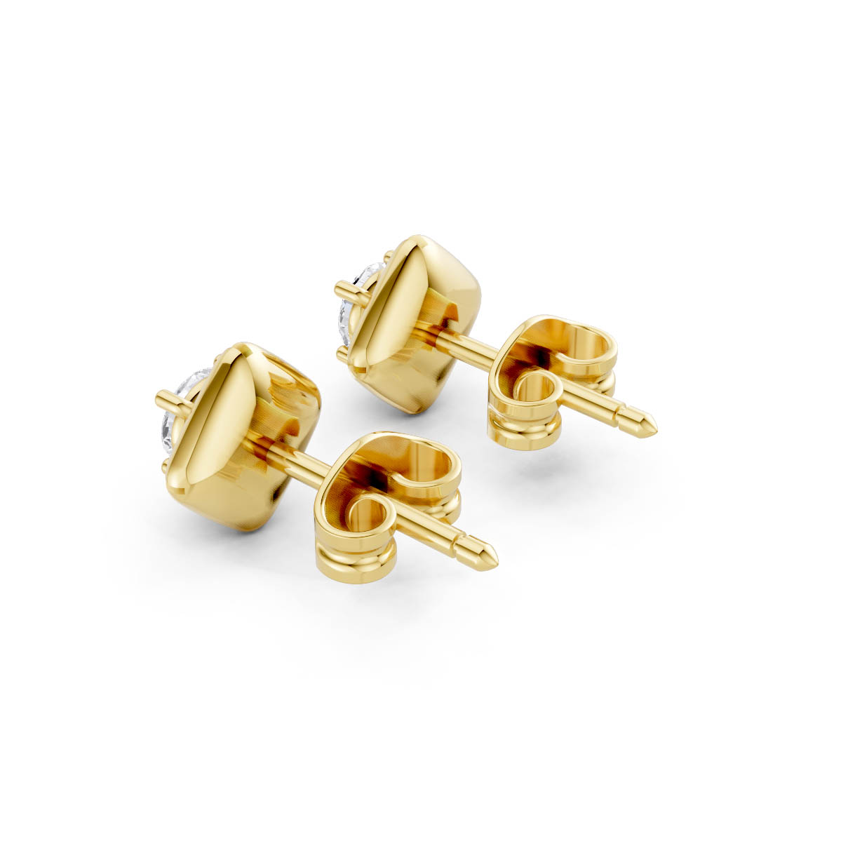 Geometric Diamond Kite Studs view 3
