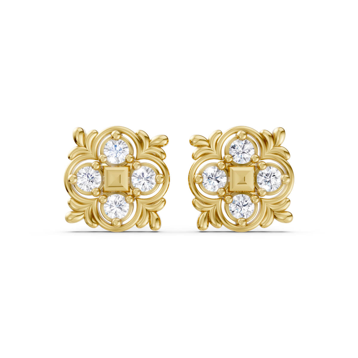 Regal Crest Diamond Studs view 1