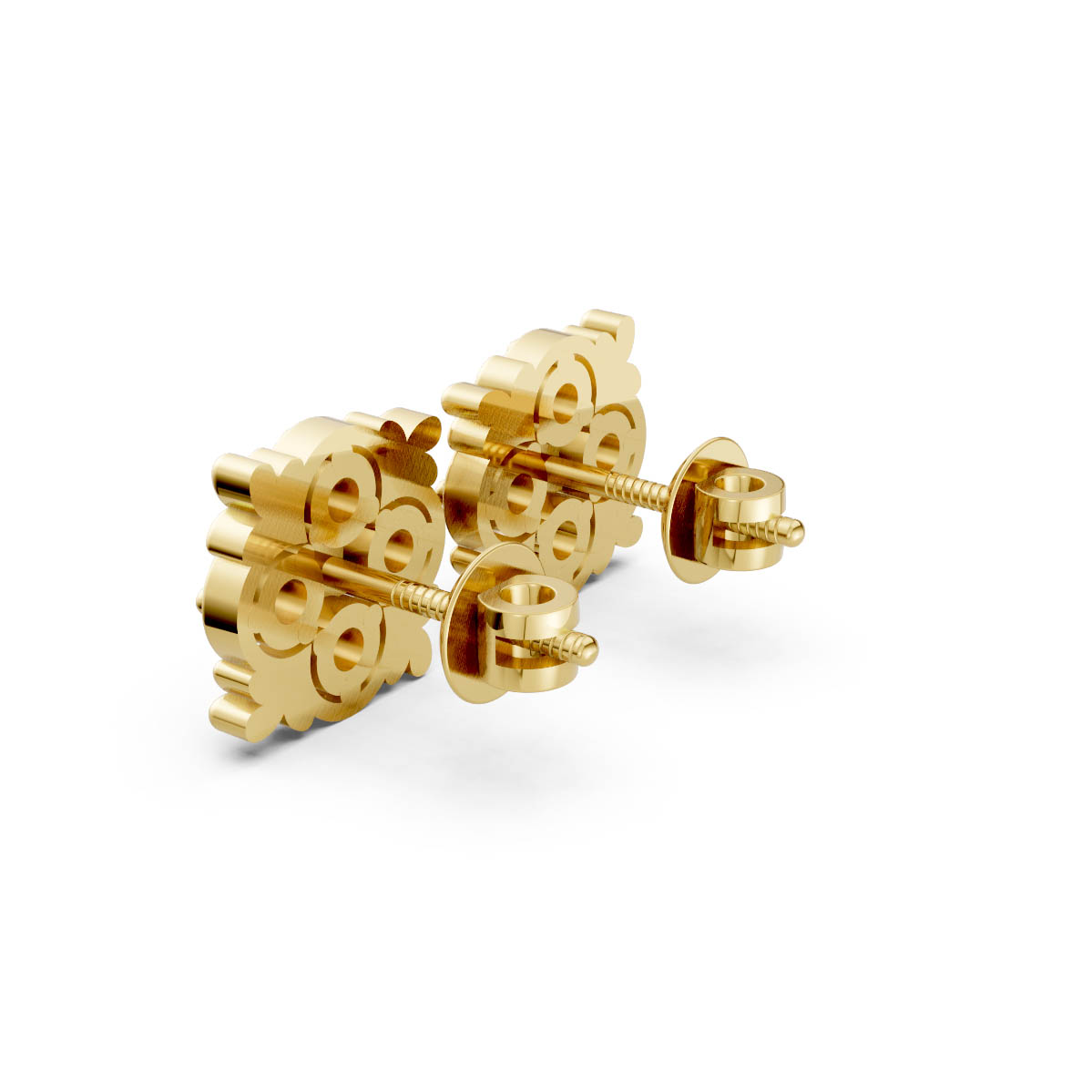 Regal Crest Diamond Studs view 3