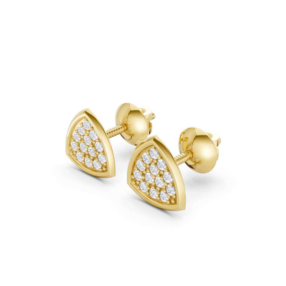 Regal Triangle Spark Studs view 2