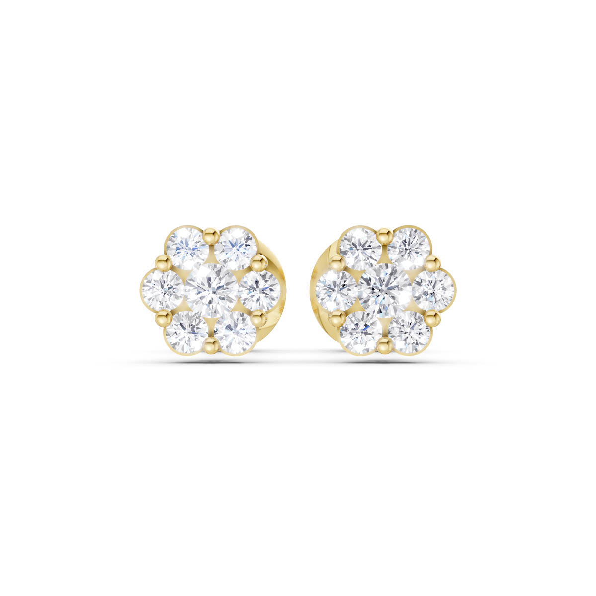 Blossom Spark Diamond Studs