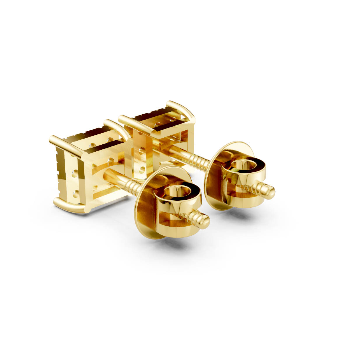 Royal Grid Spark Studs view 3