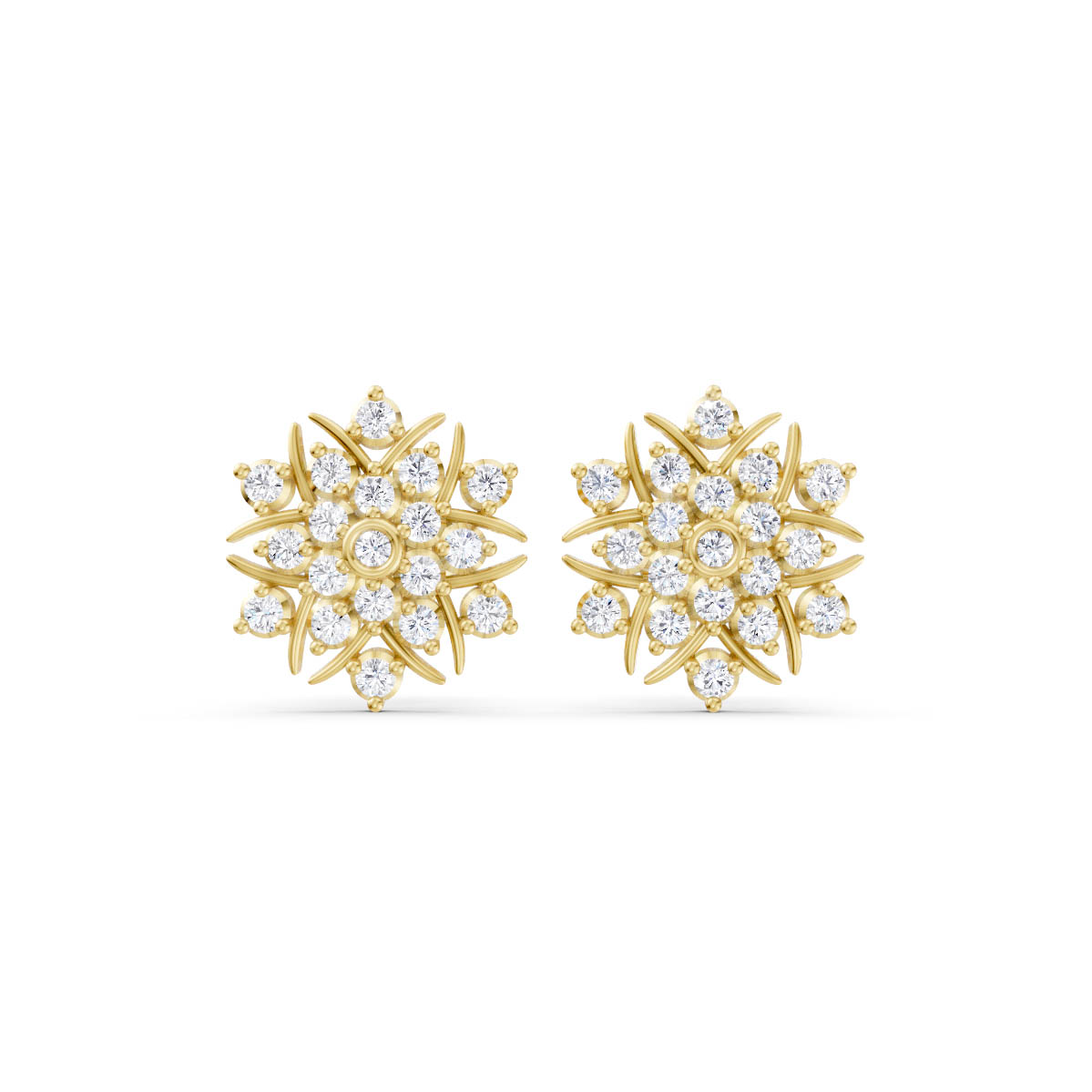 Celestial Bloom Spark Studs