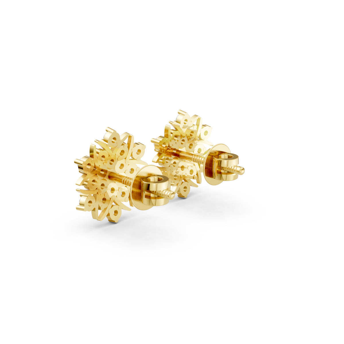 Celestial Bloom Spark Studs view 3