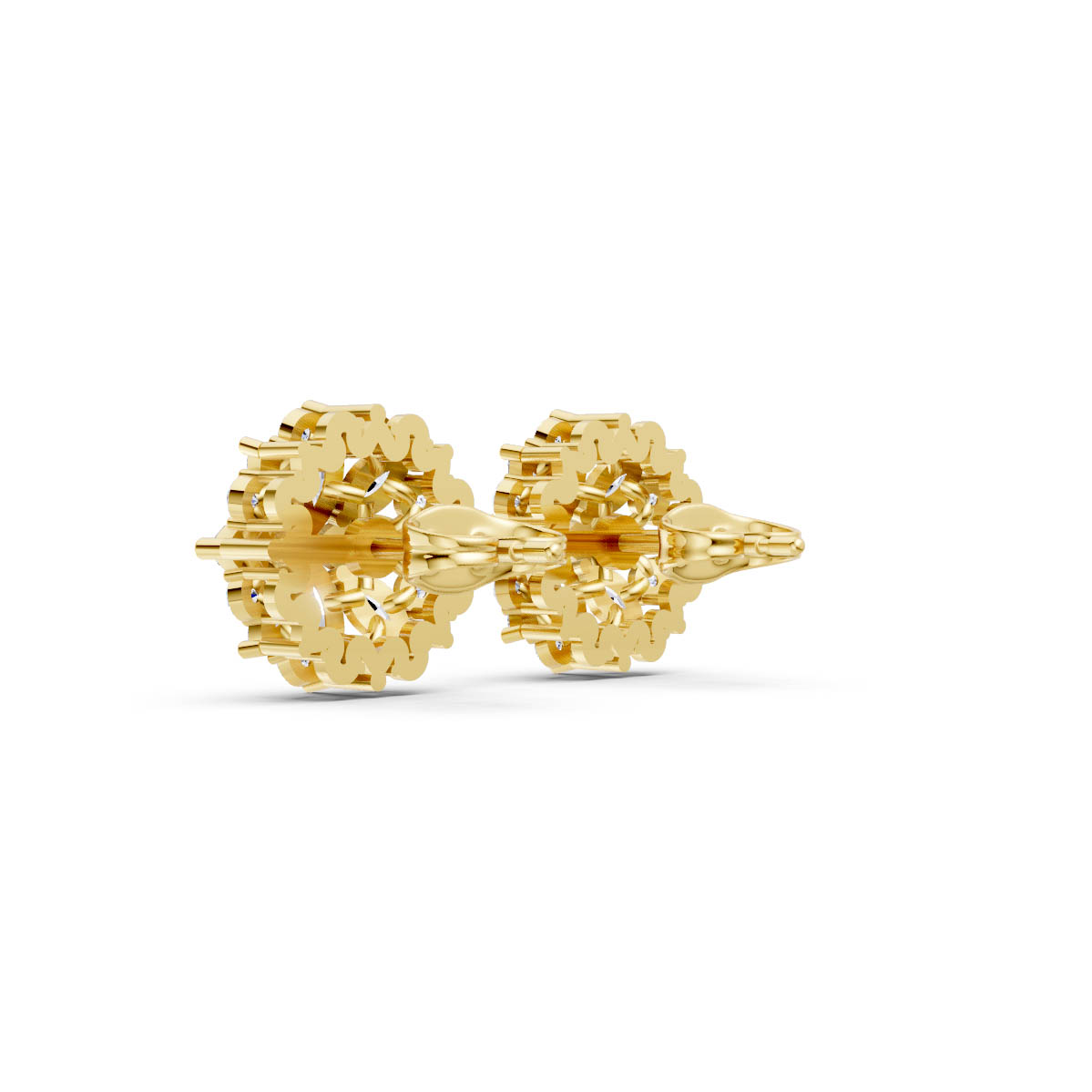 Celestial Bloom Spark Studs view 3