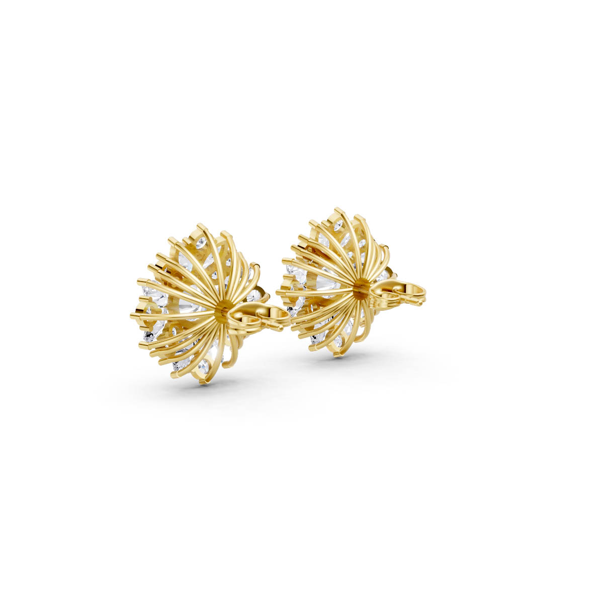 Royal Blossom Spark Studs view 3