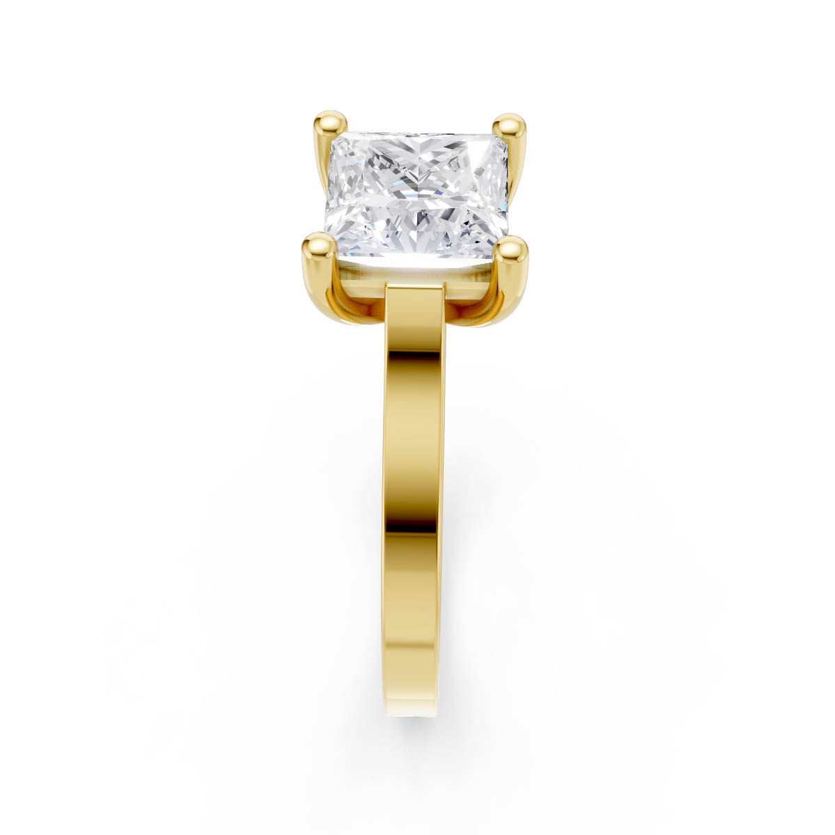 Regal Princess Solitaire Ring view 4